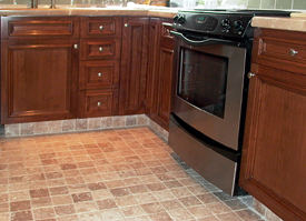 Kitchen Cabinets, Floors, Appliances